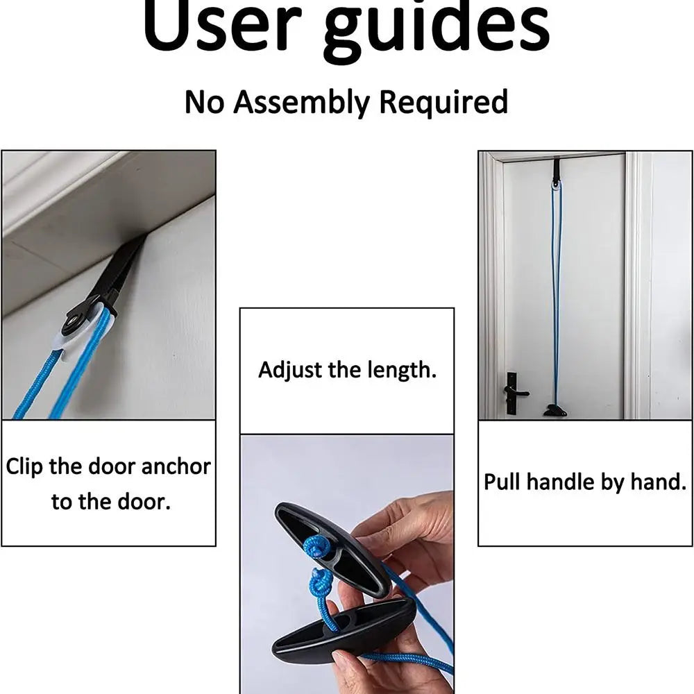 Shoulder Pulley over the Door Physical Therapy System, Exercise Pulley for Physical Therapy Alleviate Shoulder Pain