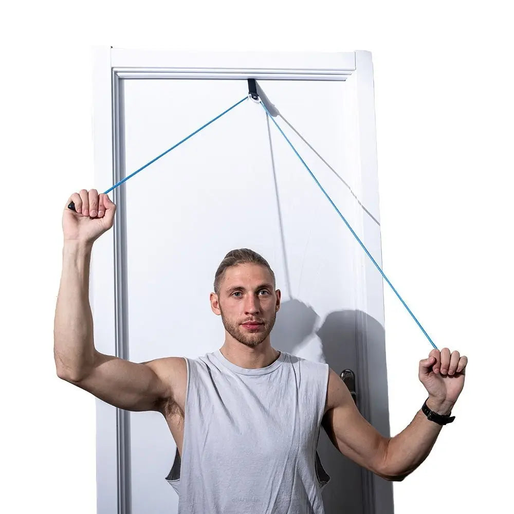 Shoulder Pulley over the Door Physical Therapy System, Exercise Pulley for Physical Therapy Alleviate Shoulder Pain